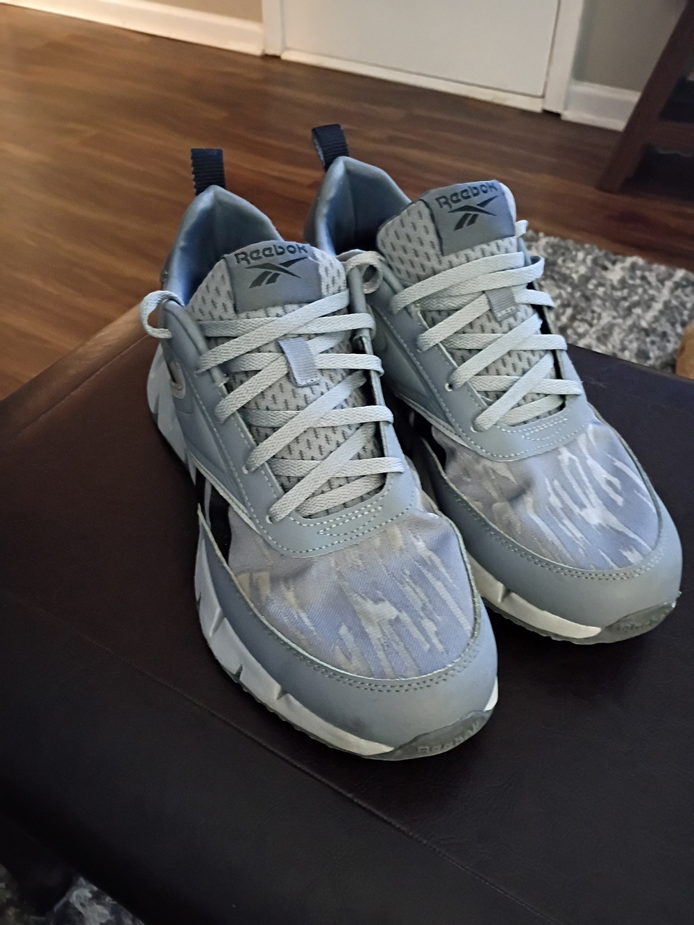 Reebok Men’s Light Gray Athletic Sneakers